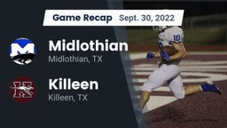 Recap: Midlothian  vs. Killeen  2022