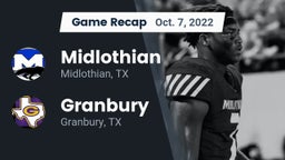 Recap: Midlothian  vs. Granbury  2022