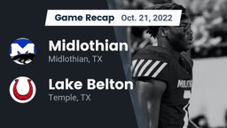 Recap: Midlothian  vs. Lake Belton   2022