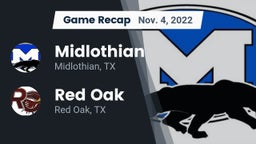 Recap: Midlothian  vs. Red Oak  2022