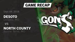 Recap: DeSoto  vs. North County  2016