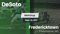 Matchup: DeSoto vs. Fredericktown  2017