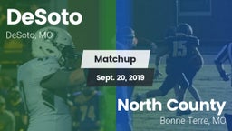 Matchup: DeSoto vs. North County  2019