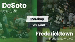 Matchup: DeSoto vs. Fredericktown  2019