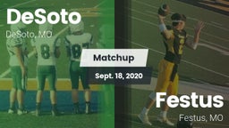 Matchup: DeSoto vs. Festus  2020