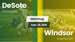 Matchup: DeSoto vs. Windsor  2020
