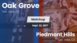 Matchup: Oak Grove vs. Piedmont Hills  2017