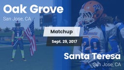 Matchup: Oak Grove vs. Santa Teresa  2017