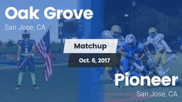 Matchup: Oak Grove vs. Pioneer  2017