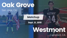 Matchup: Oak Grove vs. Westmont  2018
