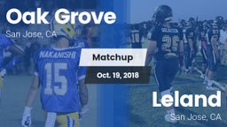 Matchup: Oak Grove vs. Leland  2018