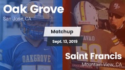 Matchup: Oak Grove vs. Saint Francis  2019