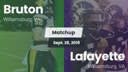Matchup: Bruton vs. Lafayette  2018