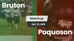 Matchup: Bruton vs. Poquoson  2018