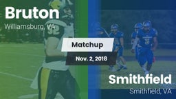 Matchup: Bruton vs. Smithfield  2018
