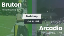 Matchup: Bruton vs. Arcadia   2019