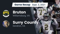 Recap: Bruton  vs. Surry County  2021