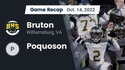 Recap: Bruton  vs. Poquoson  2022