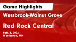 Westbrook-Walnut Grove  vs Red Rock Central  Game Highlights - Feb. 8, 2022