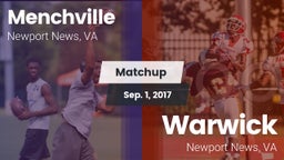 Matchup: Menchville vs. Warwick  2017