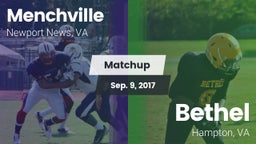 Matchup: Menchville vs. Bethel  2017