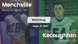 Matchup: Menchville vs. Kecoughtan  2017