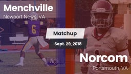 Matchup: Menchville vs. Norcom  2018