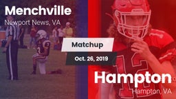 Matchup: Menchville vs. Hampton  2019