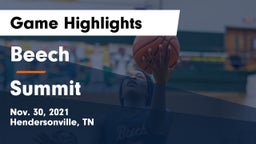 Beech  vs  Summit Game Highlights - Nov. 30, 2021