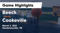 Beech  vs Cookeville  Game Highlights - March 2, 2022