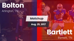 Matchup: Bolton vs. Bartlett  2017