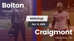 Matchup: Bolton vs. Craigmont  2019