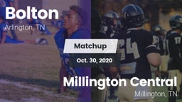 Matchup: Bolton vs. Millington Central  2020