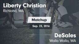 Matchup: Liberty Christian vs. DeSales  2016