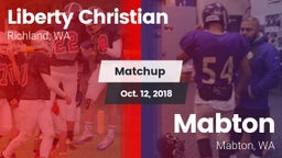 Matchup: Liberty Christian vs. Mabton  2018