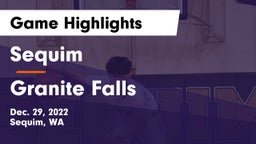 Sequim  vs Granite Falls  Game Highlights - Dec. 29, 2022