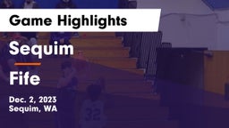 Sequim  vs Fife  Game Highlights - Dec. 2, 2023