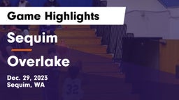 Sequim  vs Overlake Game Highlights - Dec. 29, 2023