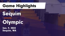Sequim  vs Olympic  Game Highlights - Jan. 9, 2024