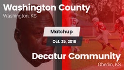 Matchup: Washington County vs. Decatur Community  2018