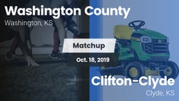 Matchup: Washington County vs. Clifton-Clyde  2019