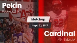 Matchup: Pekin vs. Cardinal  2017