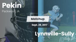 Matchup: Pekin vs. Lynnville-Sully  2017