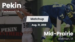 Matchup: Pekin vs. Mid-Prairie  2018