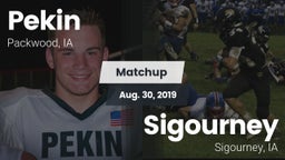 Matchup: Pekin vs. Sigourney  2019