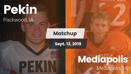 Matchup: Pekin vs. Mediapolis  2019