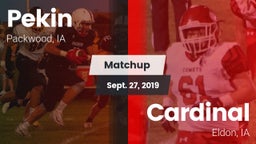 Matchup: Pekin vs. Cardinal  2019