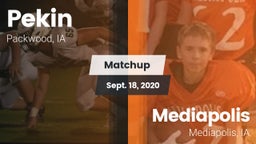 Matchup: Pekin vs. Mediapolis  2020