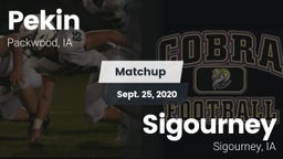 Matchup: Pekin vs. Sigourney  2020