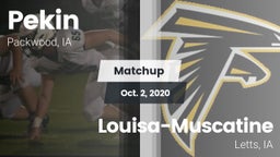Matchup: Pekin vs. Louisa-Muscatine  2020